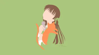 Crisp Tohru Wallpaper Abstract Wallpaper 4K 1920x1080 Tohru, Yuki, And, Kyo, From, Fruits, Basket, Gray, Orange, Ultrawide, Full HD