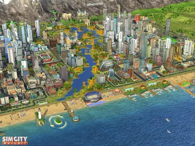 Bold Simcity Wallpaper World Wallpaper 4K 2560x1919 Hd, Desktop, Wallpaper, Of, Simcity, Buildit, Featuring, A, Bustling, Virtual, Cityscape, Skyscrapers, Brown, Landscape, QHD