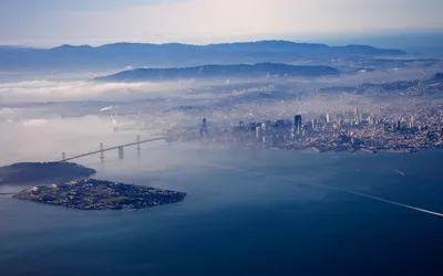 Vibrant Treasure Wallpaper World Wallpaper 4K 1920x1200 Treasure, Island, Bay, Bridge, San, Francisco, Man, Made, City, Desktop, White, Ultrawide, Full HD