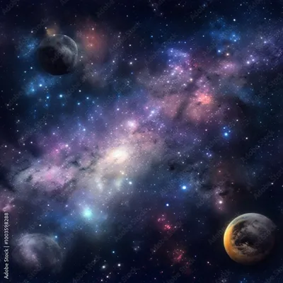 Golden Space Wallpaper Wallpaper 4K, Space category