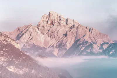 Brown Mountain Nature Nature Wallpaper 4K 3648x2432 White