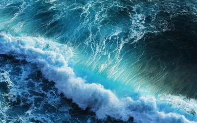 Moody Ocean Wallpaper Nature Wallpaper 4K 2560x1600 White, Brown, Gray