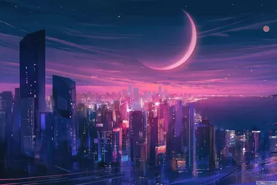 City Night Art Black/Dark Wallpaper 4K 1920x1280 Gray, Brown