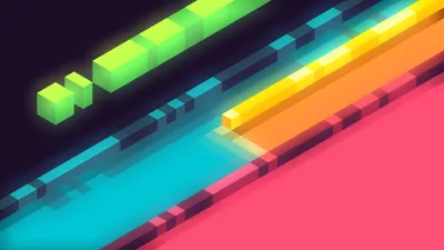 Minimalist Colorful Minimal Minimal Wallpaper 4K 5120x2880 Pink, Yellow