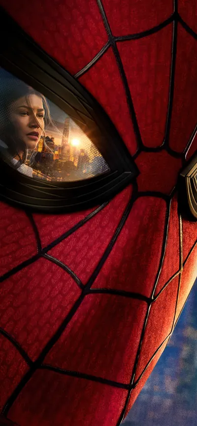 Spider Man Brand New Day Abstract Wallpaper 4K 1170x2532 Brown