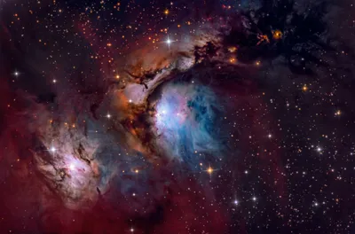Vivid Orion Wallpaper Space Wallpaper 4K 3978x2628 Gray, Brown