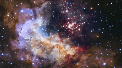 Nebula Space Space Wallpaper 4K 3840x2160 Gray
