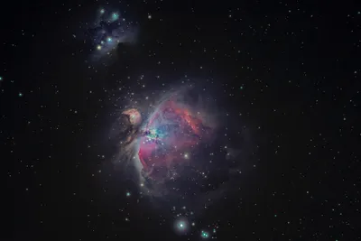 Orion Nebula Nature Space Wallpaper 4K 4155x2770 Gray, Brown