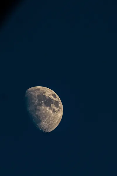 Half Moon Sky Space Wallpaper 4K 1767x2651 Gray