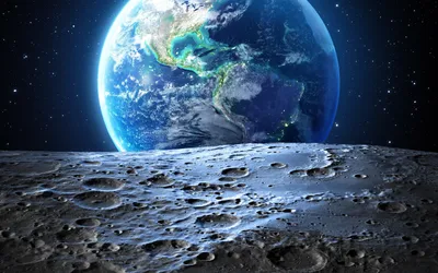 Serene Moon Wallpaper Space Wallpaper 4K 2880x1800 White, Gray