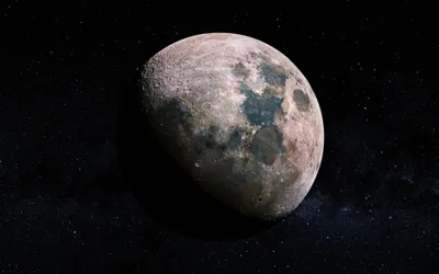 Moon Cave Space Space Wallpaper 4K 3840x2400 Gray