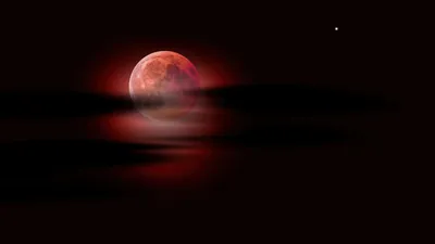 Moon Night Sky Wallpaperbat Space Wallpaper 4K 1920x1080 Brown