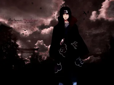 Itachi Uchiha Anime Naruto Nature Wallpaper 4K 1600x1200 Hd, Desktop, Wallpaper:, Of, Itachi, Uchiha, From, The, Anime, Naruto, Featuring, Dark, Brown, Gray, Landscape
