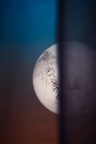 Full Moon Com Space Wallpaper 4K 1280x1920 Gray, White