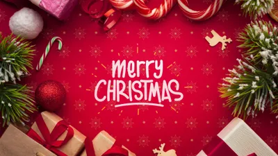 Christmas Cave Abstract Abstract Wallpaper 4K 3840x2160 Red