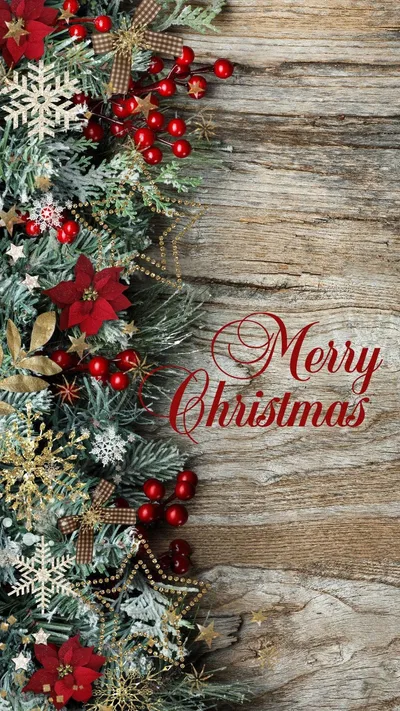 Serene Christmas Wallpaper Technology Wallpaper 4K 1080x1920 Gray