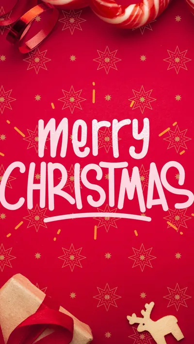 Christmas Wallpa Technology Technology Wallpaper 4K 1220x2160 Red