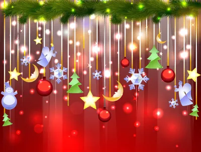 Dreamy Festive Wallpaper Abstract Wallpaper 4K 4984x3794 Red