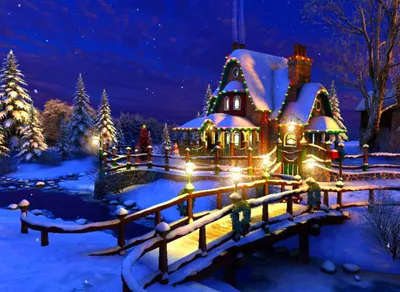 Christmas Widescreen Com Abstract Wallpaper 4K 2041x1488 Brown