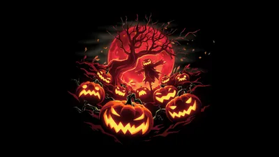 Moody Halloween Wallpaper Abstract Wallpaper 4K 5120x2880 Brown, Red