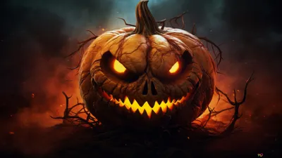 Dark Halloween Wallpaper Abstract Wallpaper 4K 2560x1440 Brown, Orange, Red