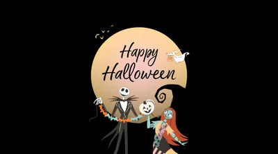Cool Halloween Page Abstract Wallpaper 4K 5400x3000 White