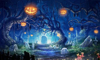 Halloween Abstract Abstract Wallpaper 4K 1920x1152 Brown
