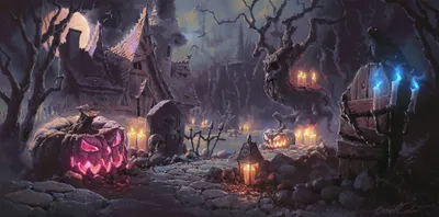 Halloween Abstract Abstract Wallpaper 4K 3000x1486 Gray