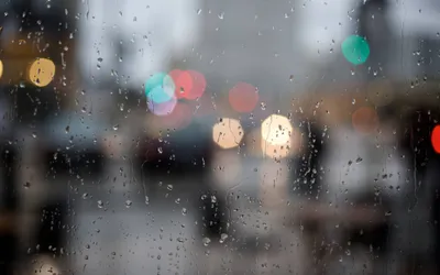 Rainy Day Cave Rain Abstract Wallpaper 4K 3984x2489 Gray