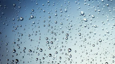 Rain Drops Images Abstract Wallpaper 4K 3840x2160 Gray, White