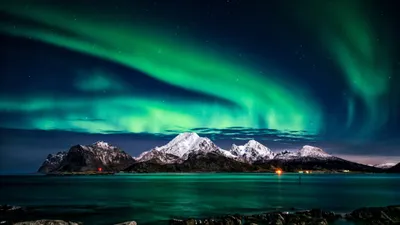 Sleek Aurora Wallpaper Space Wallpaper 4K 3840x2160 Brown