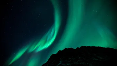 Dark Aurora Wallpaper Space Wallpaper 4K 3840x2160 Brown