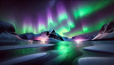 Misty Aurora Wallpaper Space Wallpaper 4K 3544x2018 Gray, Brown