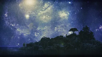 Calm Starry Wallpaper Space Wallpaper 4K 1920x1080 Gray