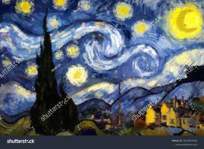 Starry Night Closer Space Wallpaper 4K 1500x1100 Brown, Gray