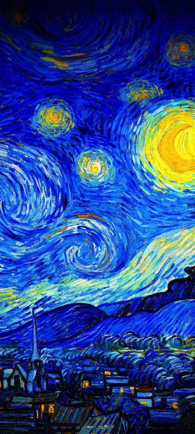 Crisp Starry Wallpaper Space Wallpaper 4K 1080x2400 Yellow, Red