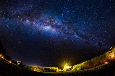 Starry Night Images Space Wallpaper 4K 2000x1333 Brown