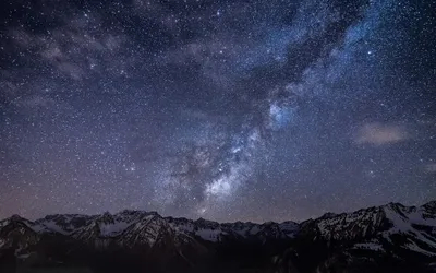 Starry Night Stock Photos Space Wallpaper 4K 1920x1200 Brown, Gray