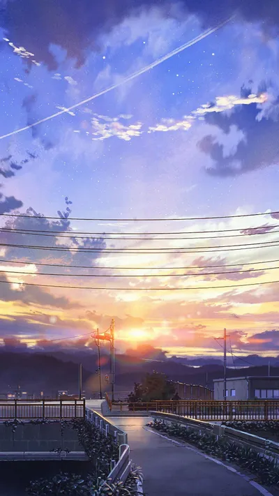 Calm Anime Wallpaper Wallpaper 4K, Technology category