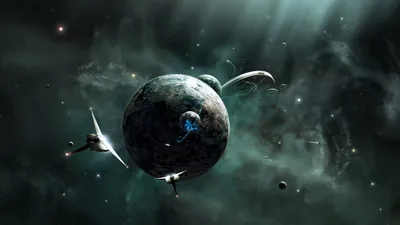 Sleek Sci Wallpaper Wallpaper 4K, Space category