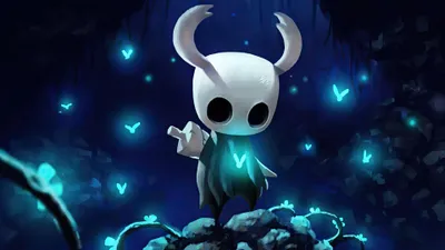 Hollow Knight Abstract Abstract Wallpaper 4K 3840x2160 Gray, White