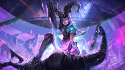 Samira League Legends Games Games Wallpaper 4K 1920x1080 Pink, White