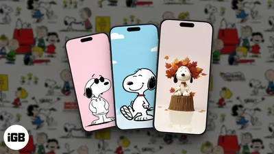 Cute Snoopy Iphone Abstract Wallpaper 4K 1920x1080 Gray, White