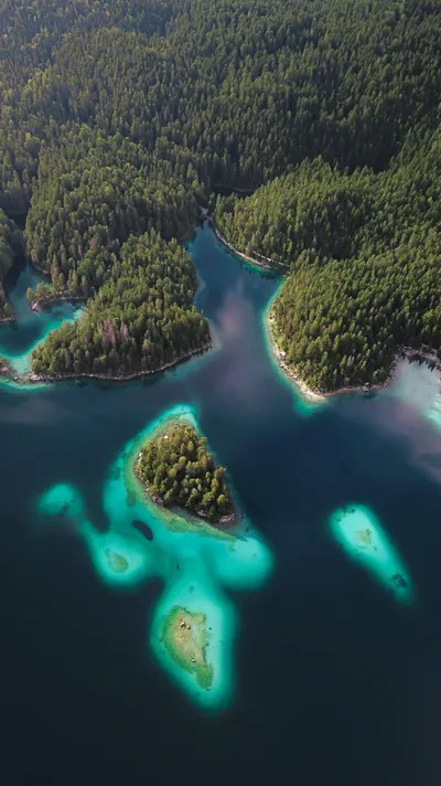 Radiant Aerial Wallpaper Nature Wallpaper 4K 2250x4000 Orange, Purple