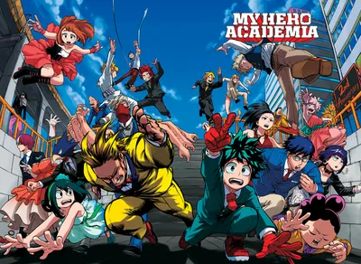Vibrant Characters Hero Academia Action Abstract Wallpaper 4K 3135x2288 Vibrant, Hd, Desktop, Wallpaper:, Featuring, Characters, From, My, Hero, Academia, Action, Poses, Red, Landscape, QHD