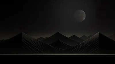 Dreamy Black Wallpaper Black/Dark Wallpaper 4K 2563x1435