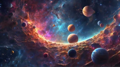 Serene Space Wallpaper Space Wallpaper 4K 4096x2304 Brown