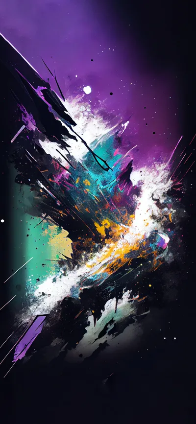 Epic Art Wallpaper Abstract Wallpaper 4K 1183x2560 White