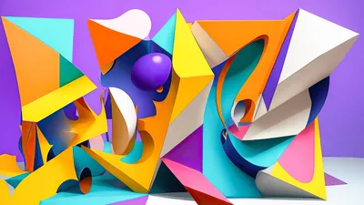 Abstract Hesolution Digital Art Your Technology Wallpaper 4K 1920x1080 White, Orange