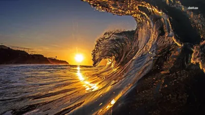 Ocean Cave Nature Nature Wallpaper 4K 3840x2160 Gray
